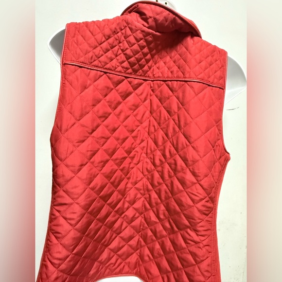 Chicos Rib Trim Quilted Vest - Picture 6 of 9